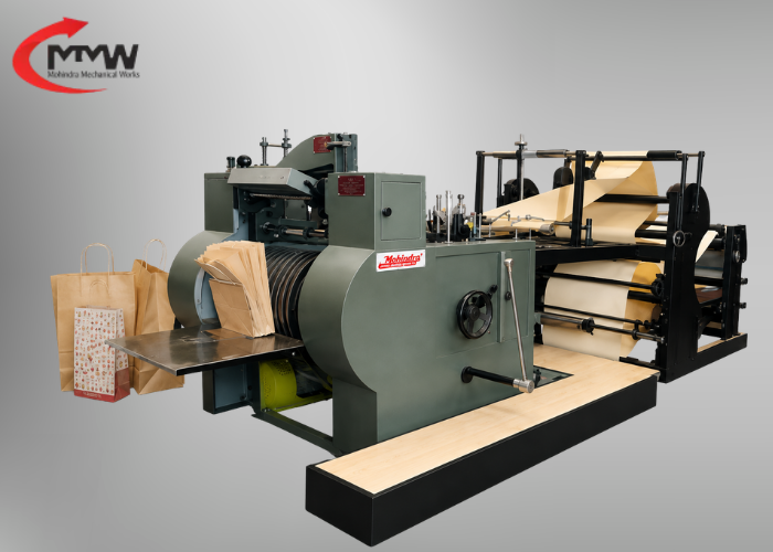 Automatic Paper Bag Making Machine