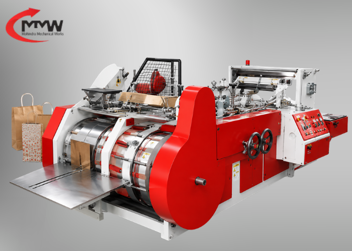 Fully Automatic Paper Bag Making Machine