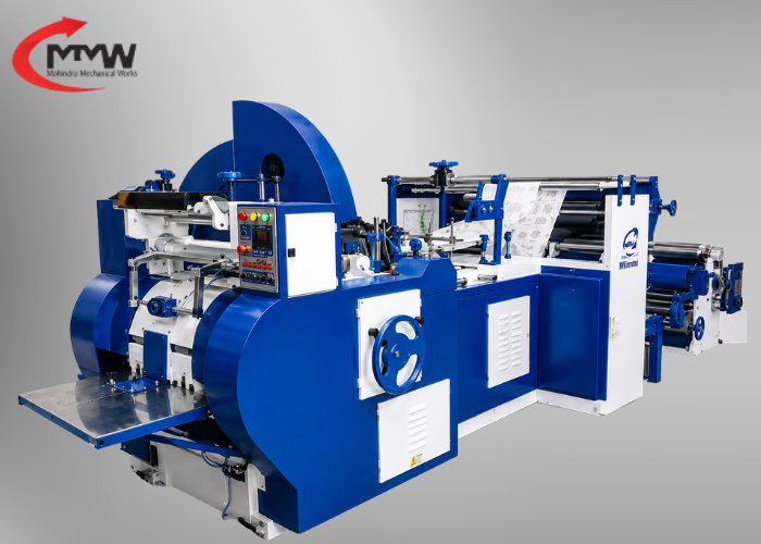 Small Paper Bag Making Machine